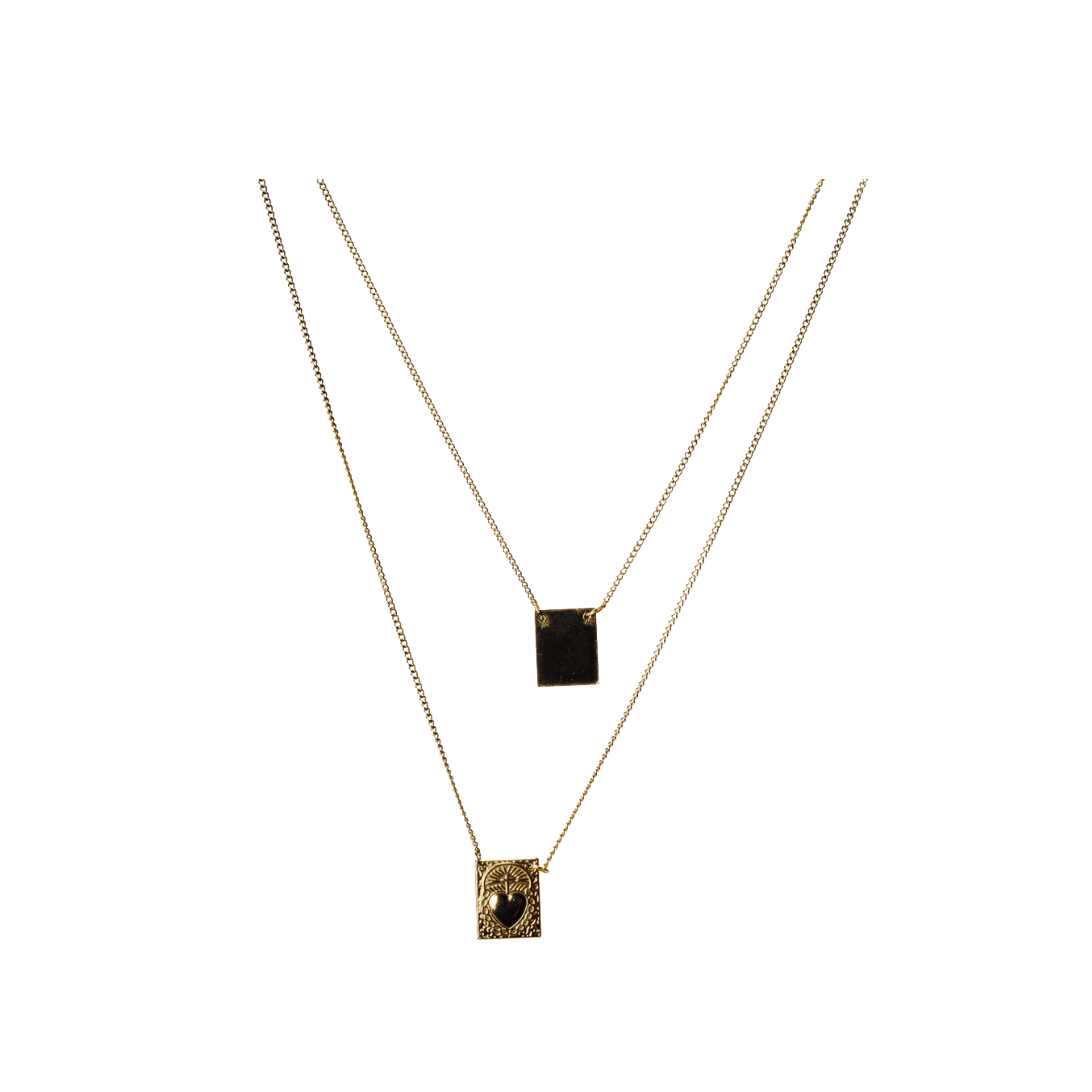 Colar Escapulário Áurea